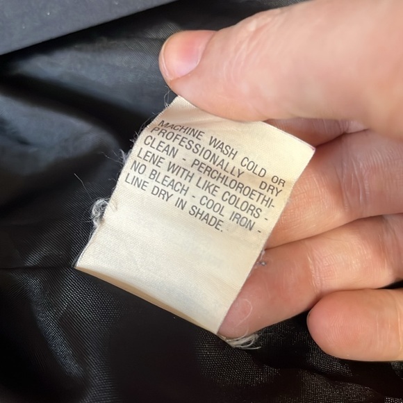 ✨ MAX & Co. Active Wrap Trench Coat M Black Rare Vintage Pre-owned Excellent✨ - Picture 15 of 16